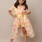 Korean Style Springtime Delight Floral Dress