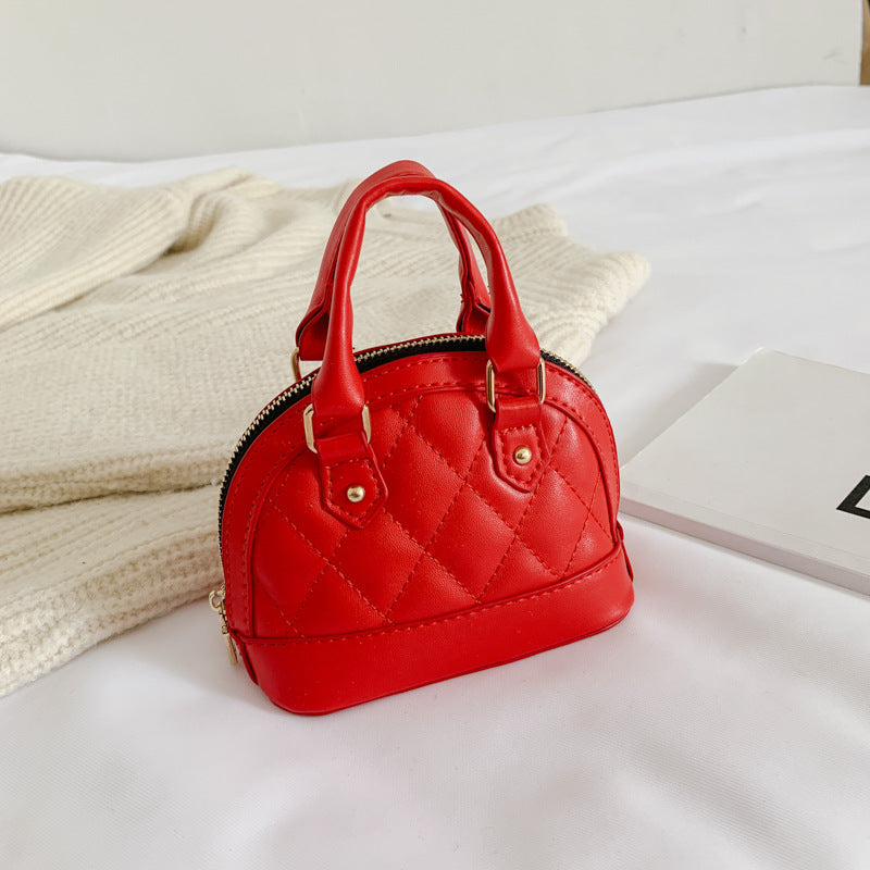 Branded look red handbags and cute handbags girl