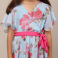 Korean Style Springtime Delight Floral Dress