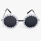 kids black colour sunglasses and black lans 