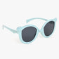 Light blue cat eye sunglasses look and cute sunglasses black lans