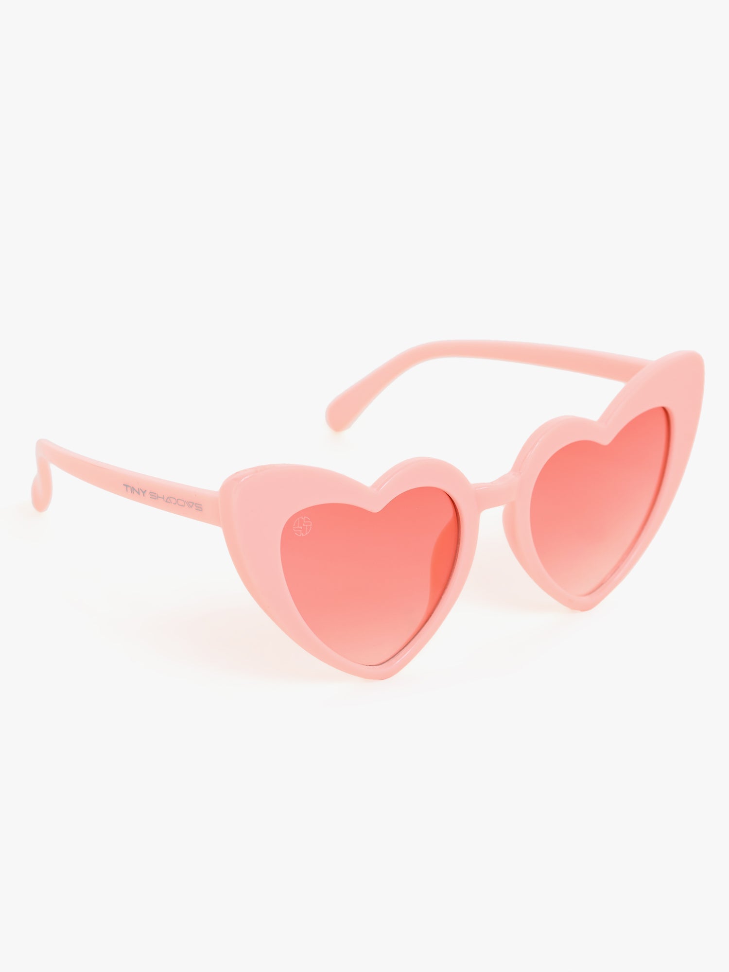 Heart sunglasses pink colour and pink lans colour kids goggles