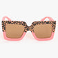 Pink Wayfarer sunglasses look kids sunglasses cute goggles tiger print