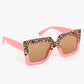 Pink Wayfarer sunglasses look kids sunglasses cute goggles tiger print