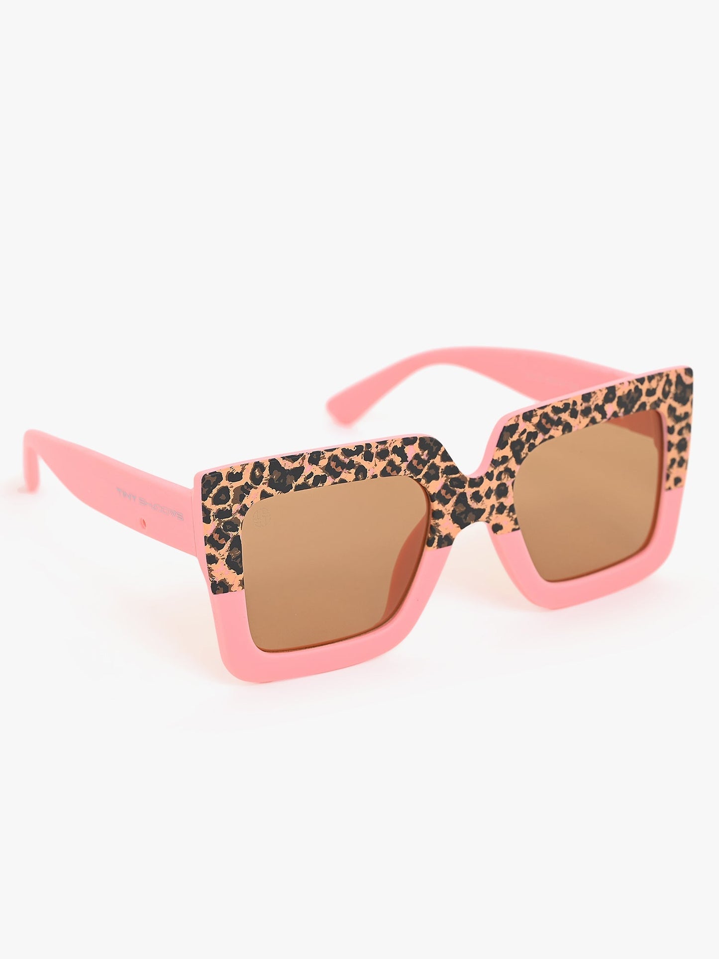 Pink Wayfarer sunglasses look kids sunglasses cute goggles tiger print