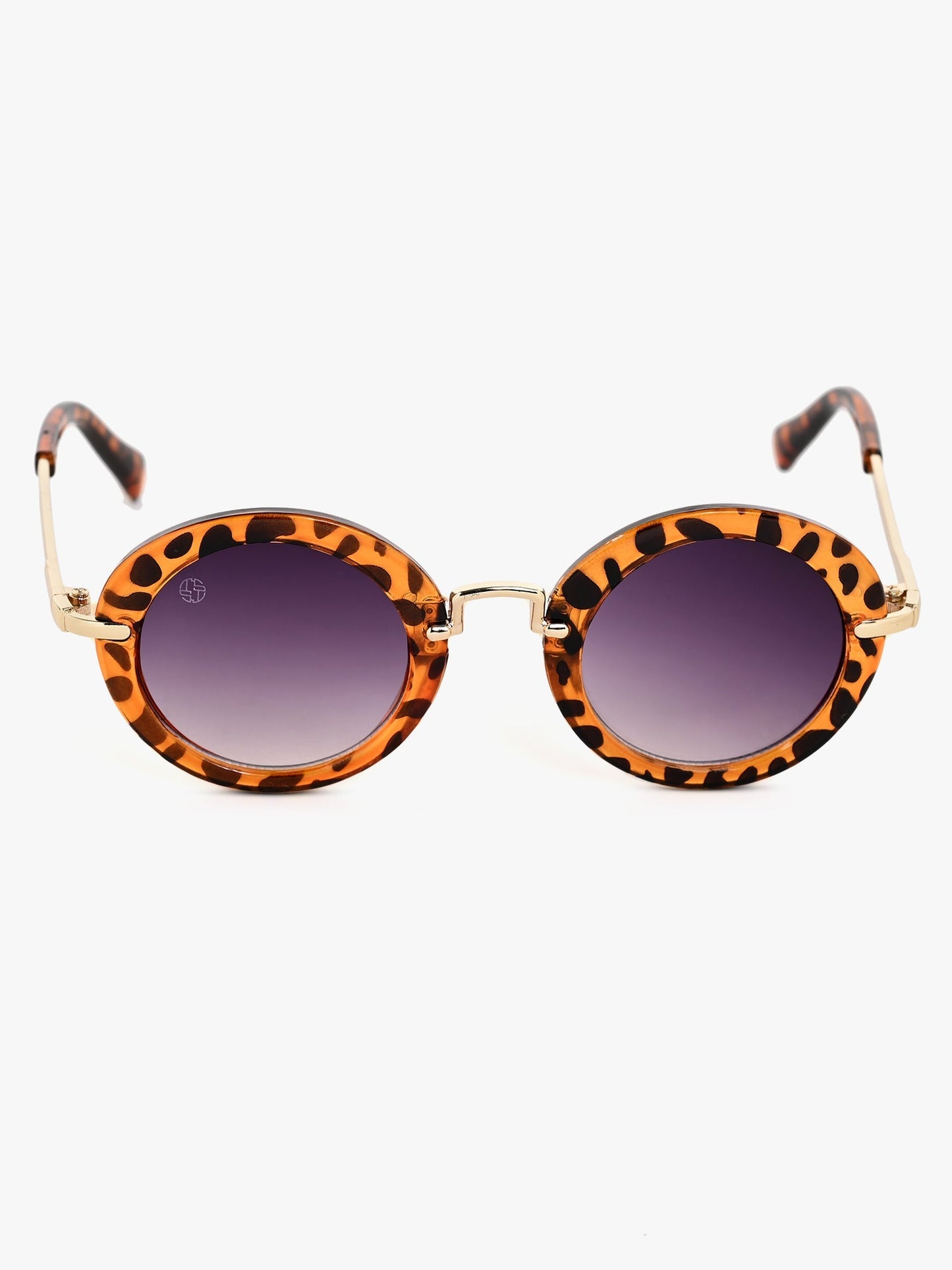 Round sunglasses leopard goggles and metal sunglasses beautiful design tiger print 