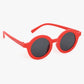 Red colour sunglasses black lans and round sunglasses beautiful design