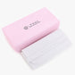 Pink sunglasses boxs and 1 PU leather cover 