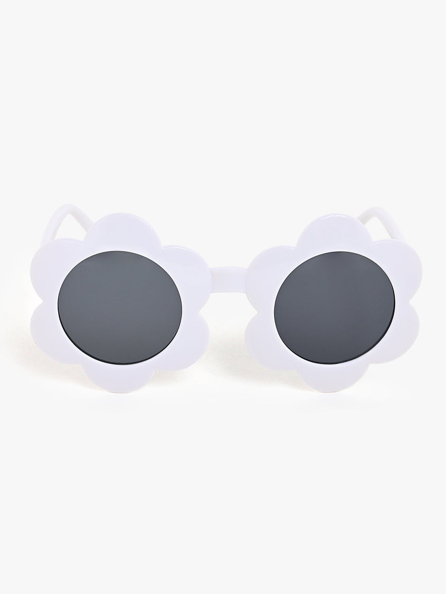 round flower frame sunglasses and white colour sunglasses beautiful design